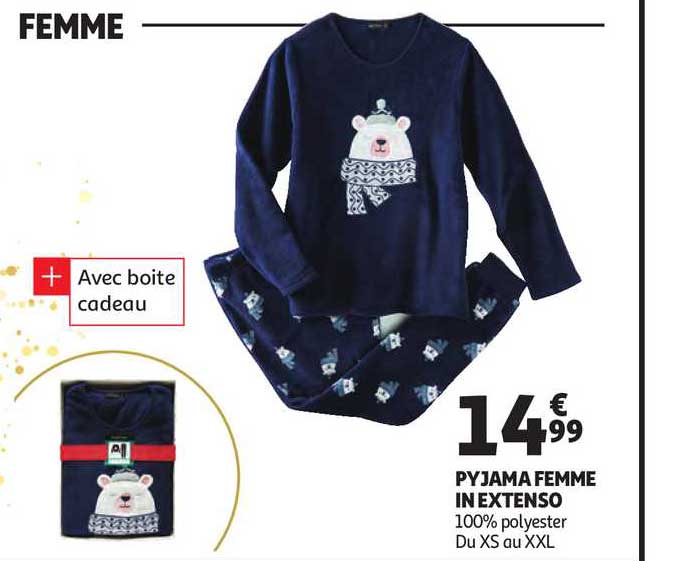 pyjama femme in extenso