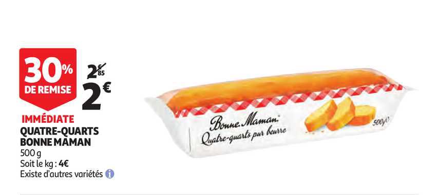 quatre-quarts bonne maman