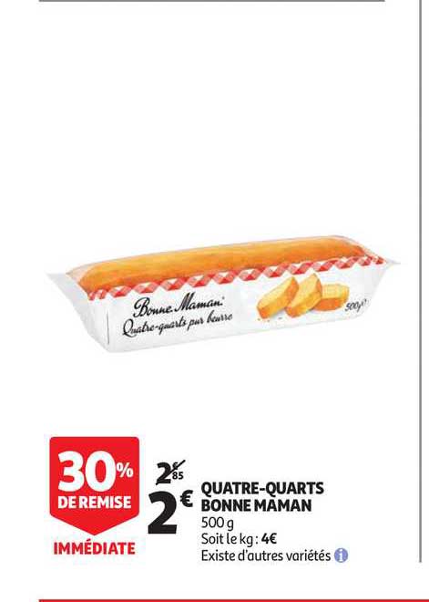 quatre-quarts bonne maman