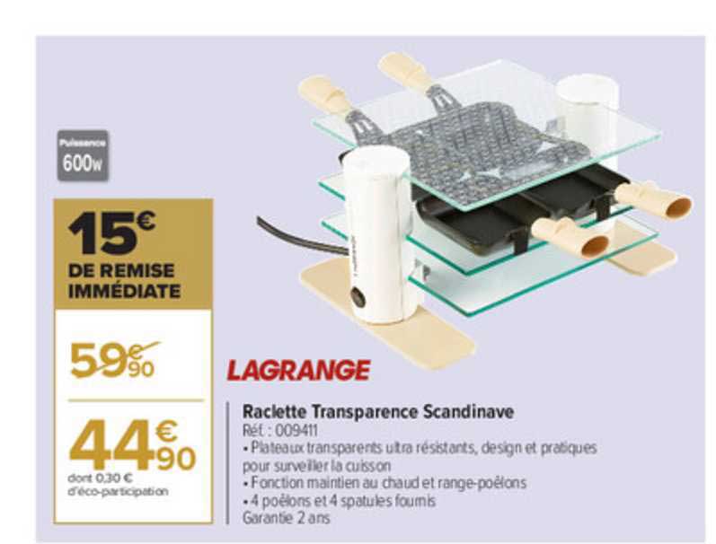 raclette transparence scandinave