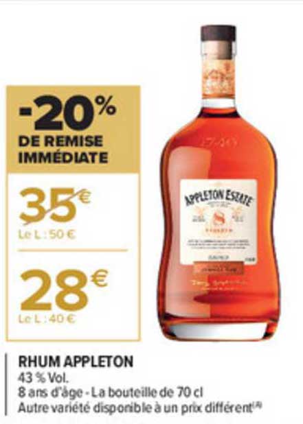 rhum appleton