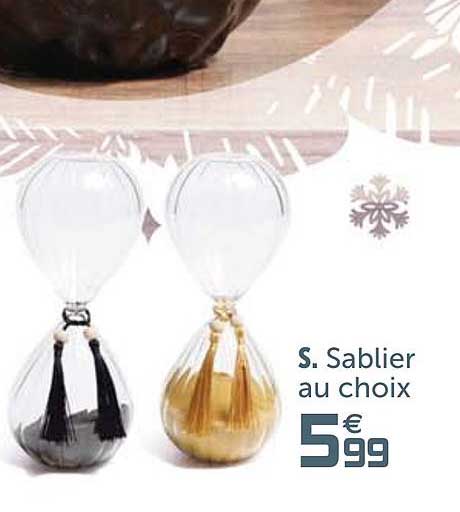 sablier au choix
