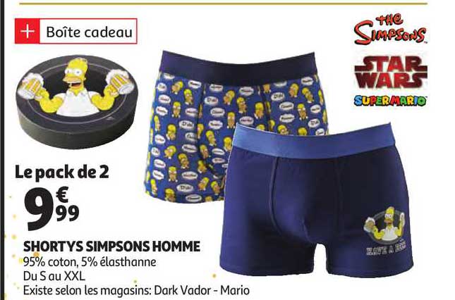 shortys simpsons homme