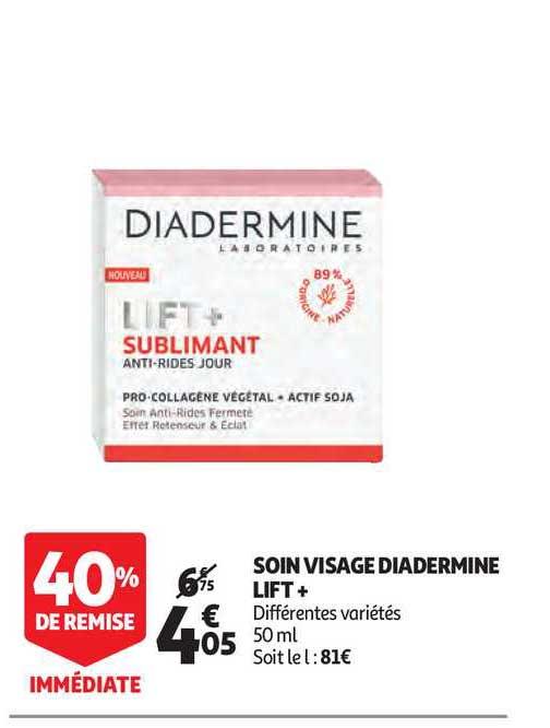 Soin Visage Diadermine Lift +