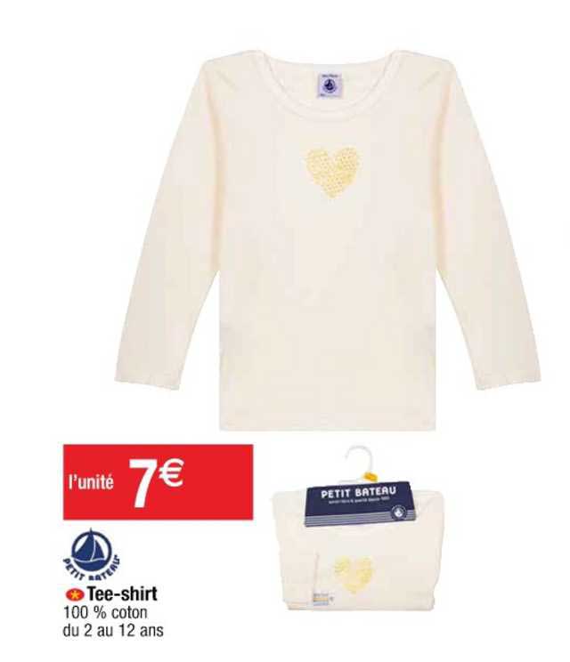 tee-shirt petit bateau