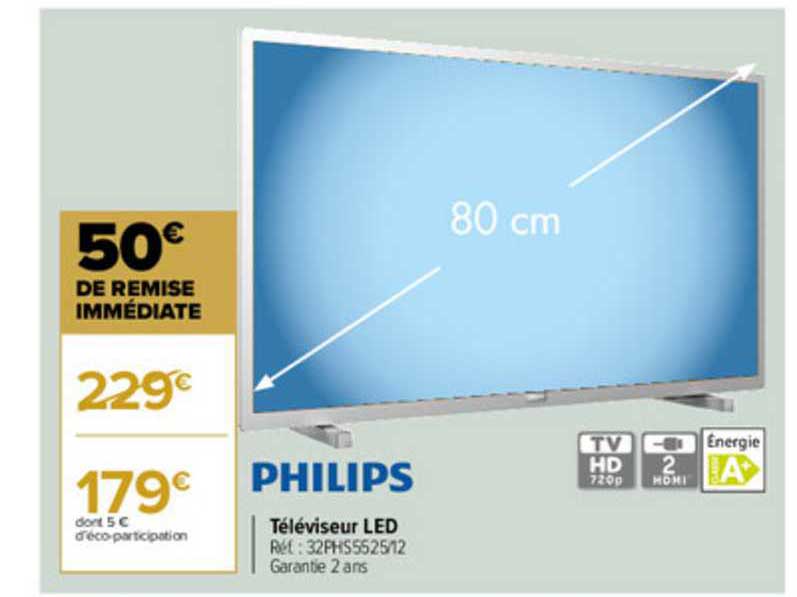 Téléviseur Led Philips