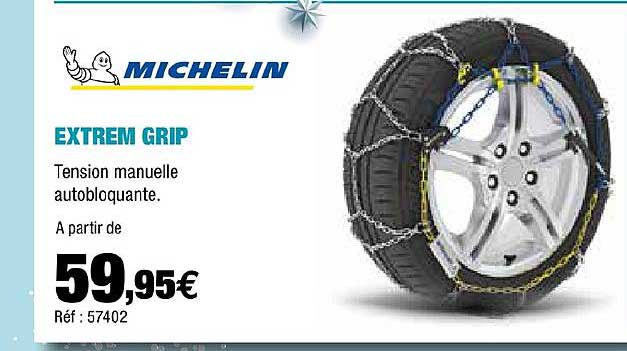 tension manuelle autobloquante michelin