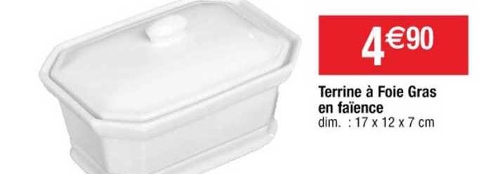 Terrine à Foie Gras En Faïence