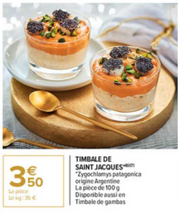 Timbale De Saint Jacques