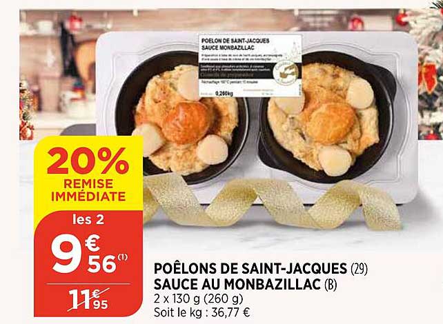 poêlons de saint-jacques sauce au monbazillac