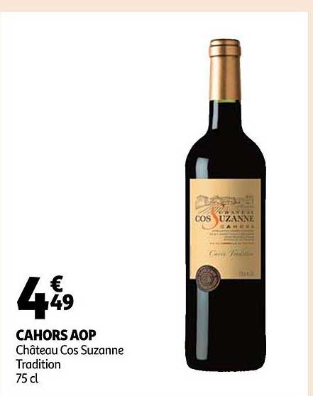 cahors aop château cos suzanne tradition
