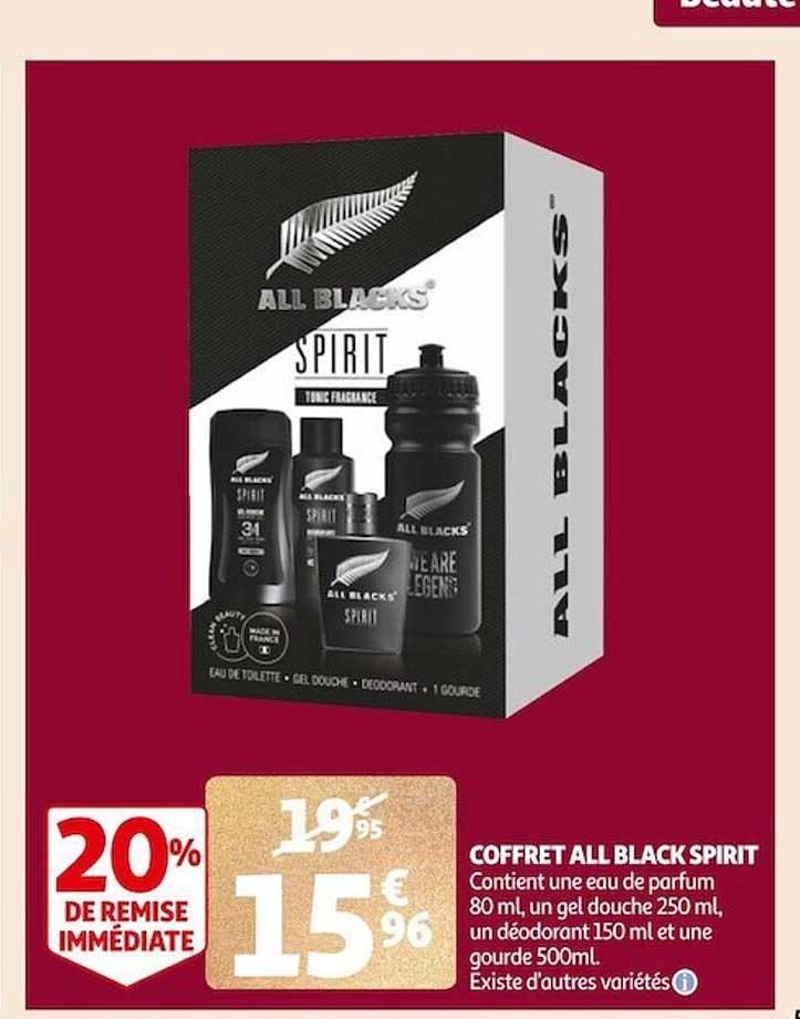coffret all black spirit