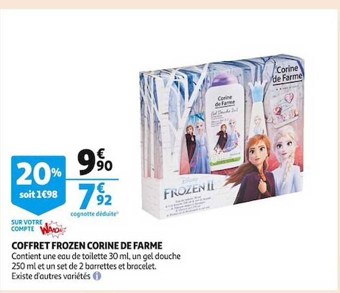 coffret frozen corine de farme