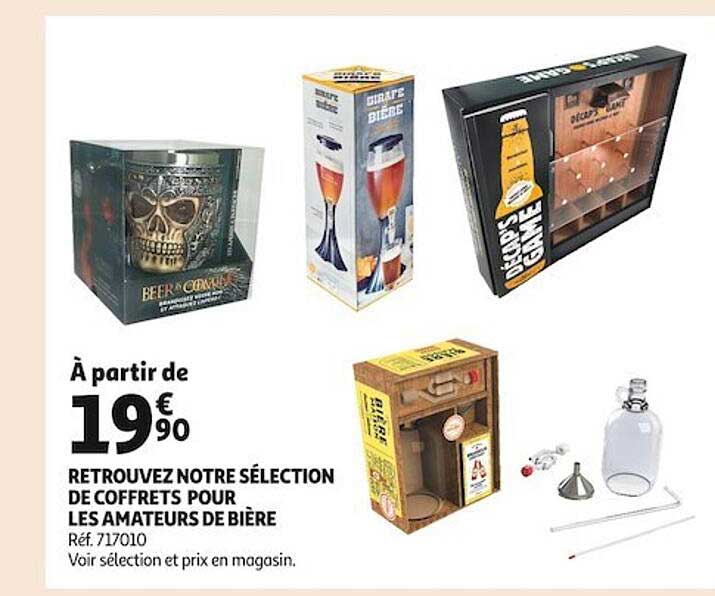 Coffrets Pour Les Amateurs De Bière