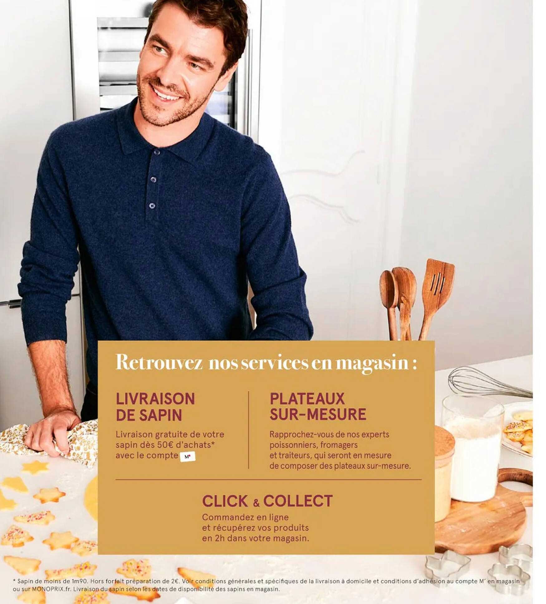 livraison de sapin, plateau sur-mesure, click & collect