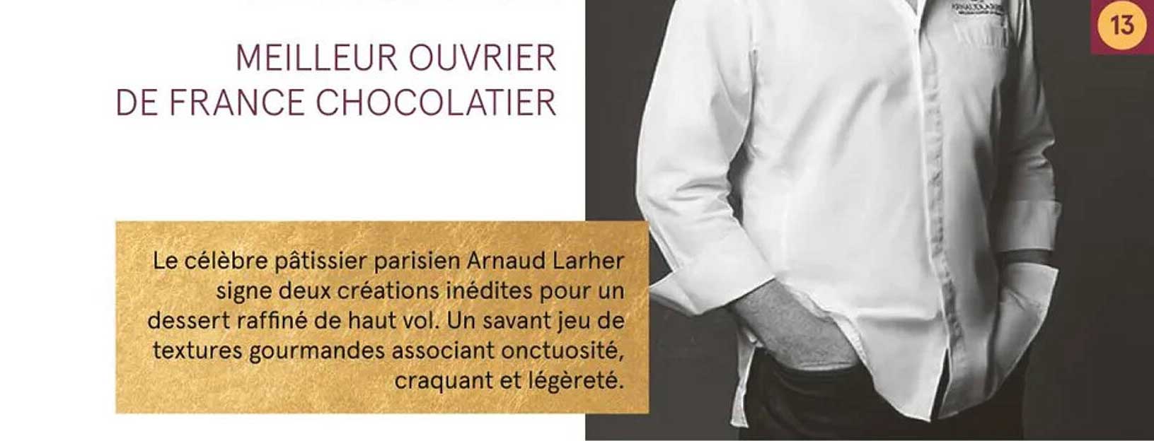 meilleur ouvrier de france chocolatier