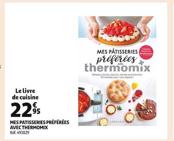 mes pâtisseries préférées avec thermomix
