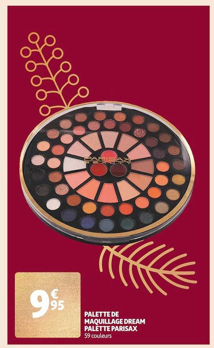 palette de maquillage dream palette parisax