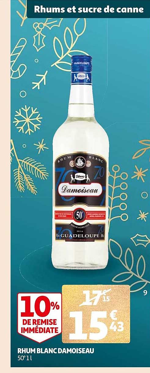 Rhum Blanc Damoiseau