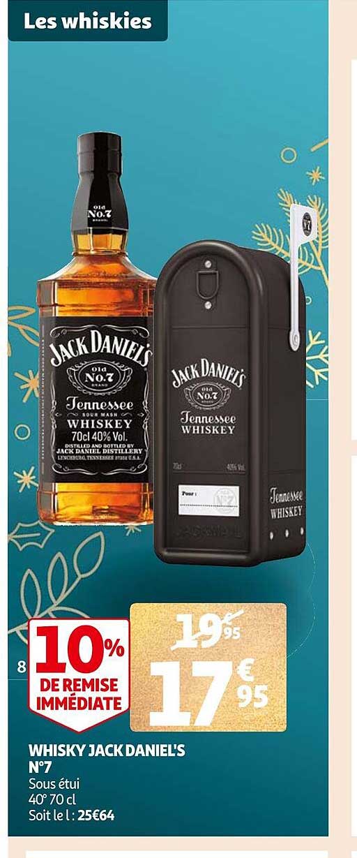 whisky jack daniel's n°7