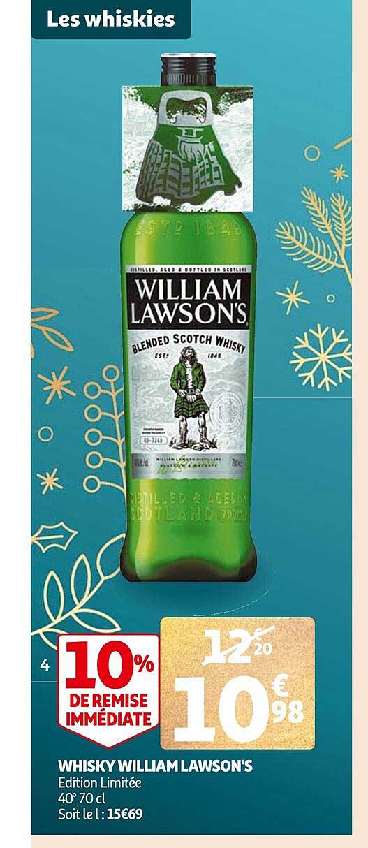 whisky william lawson's