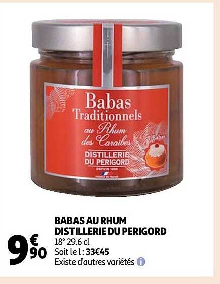 babas au rhum distillerie du périgord