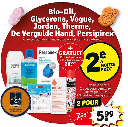 bio-oil, glycerona, vogue, jordan, therme, de vergulde hand, persipirex