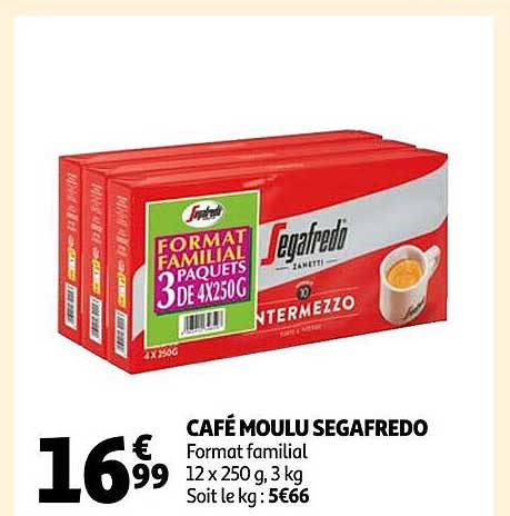 Café Moulu Segafredo