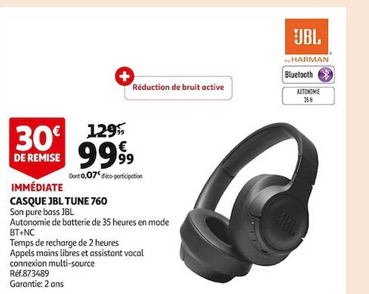 casque jbl tune 760