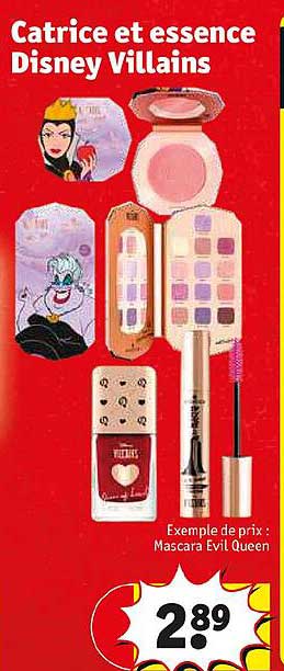 catrice et essence disney villains