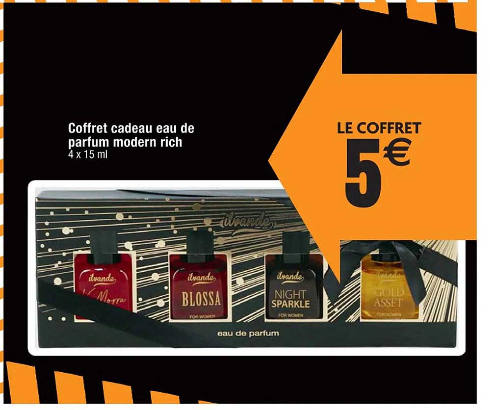 coffret cadeau eau de prafum modern rich