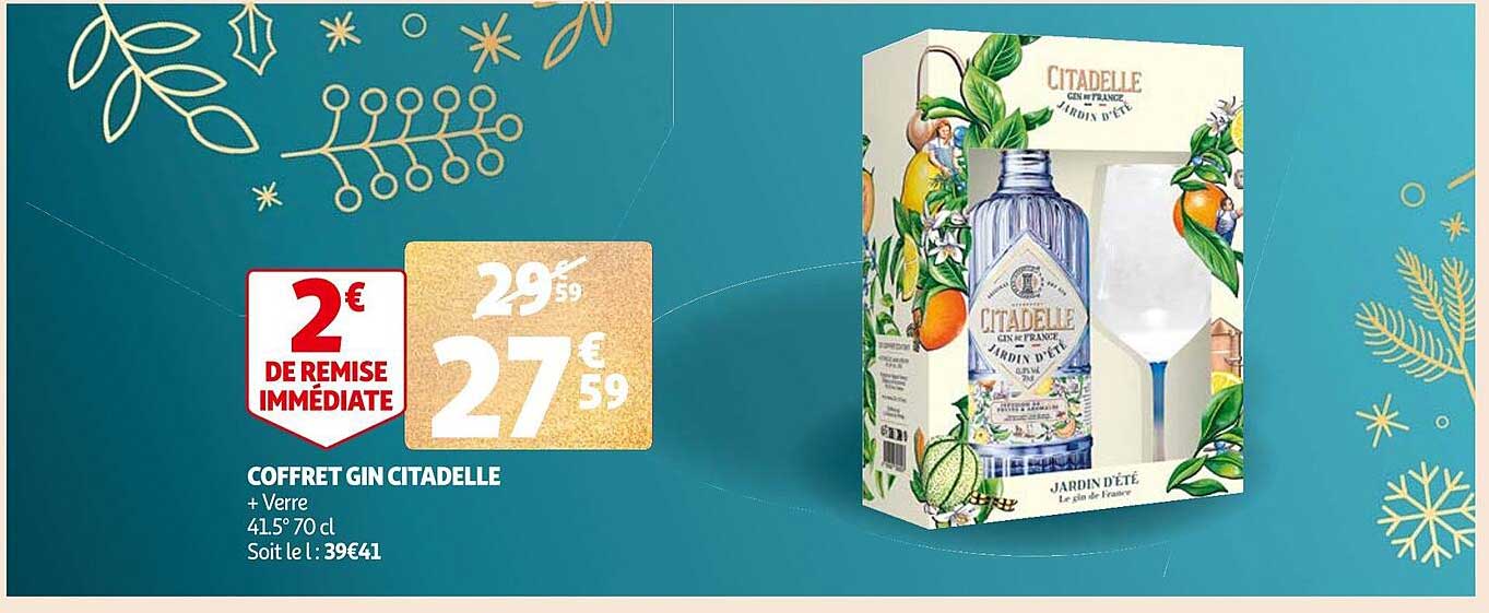 Coffret Gin Citadelle
