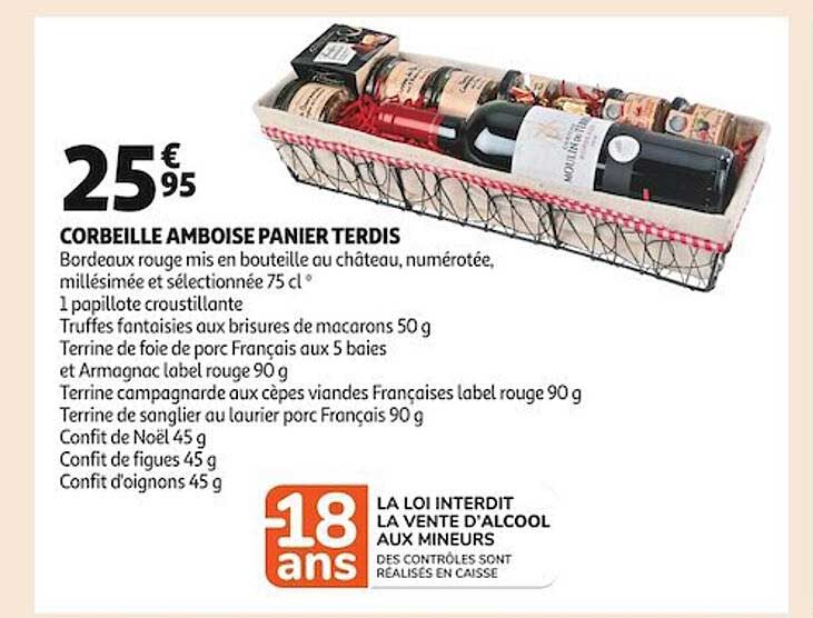 corbeille amboise panier terdis