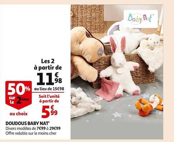 doudous baby nat'