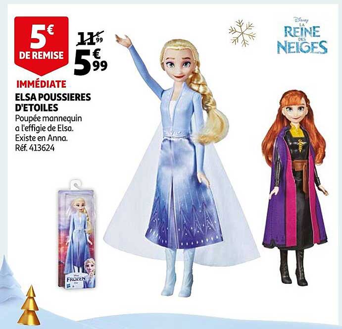elsa poussières d'étoiles disney la reine des neiges