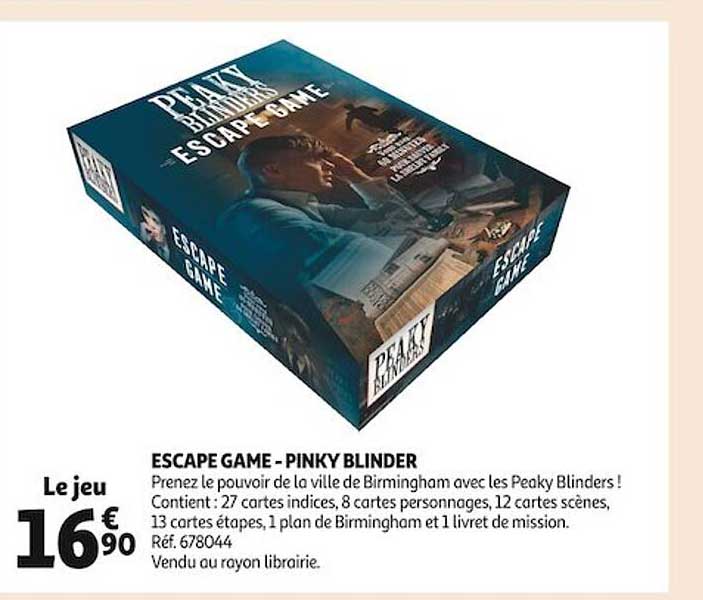 escape game - pinky blinder