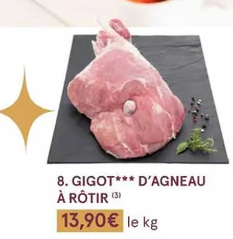 gigot*** d'agneau à rôtir