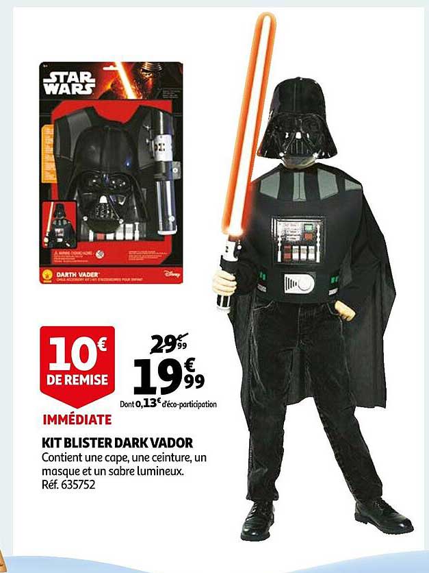 kit blister dark vador star wars