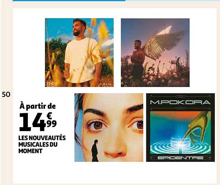 les nouveautés musicales du moment