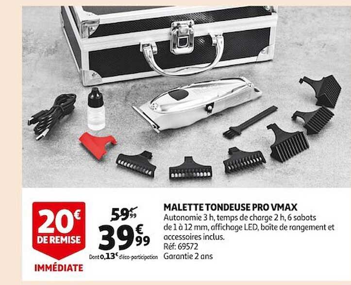 Mallette Tondeuse Pro Vmax