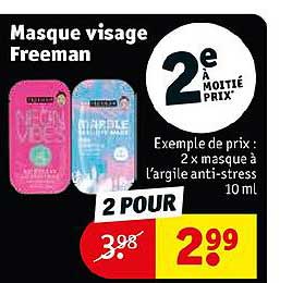 masque visage freeman