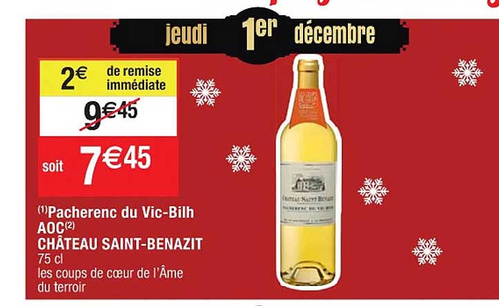 pacherenc du vic-bilh aoc château saint-benazit