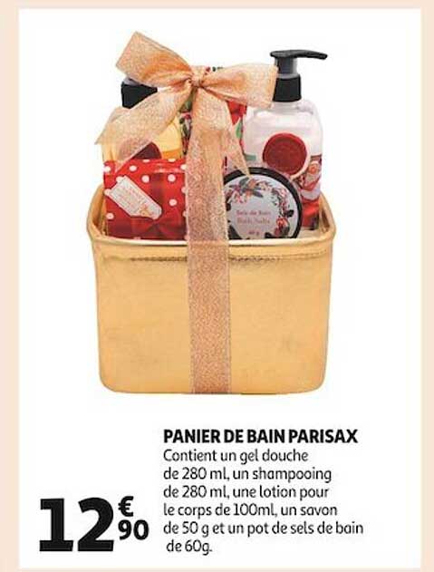 panier de bain parisax