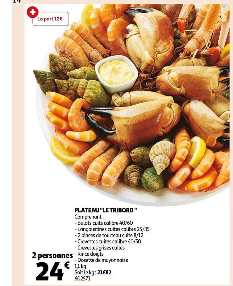 Plateau "le Tribord"