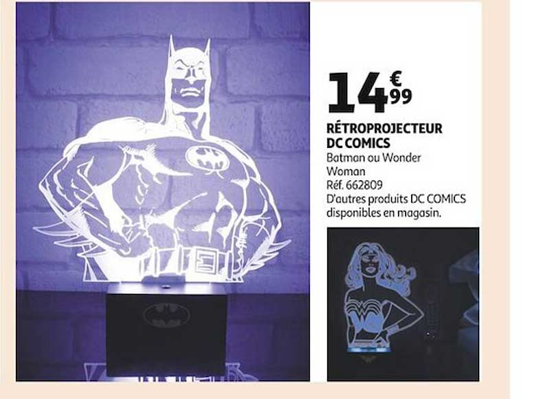 Rétroprojecteur Dc Comics