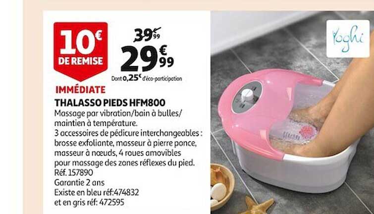 thalasso pieds hfm800 yoghi