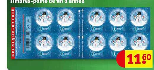 timbres-poste de fin d'année