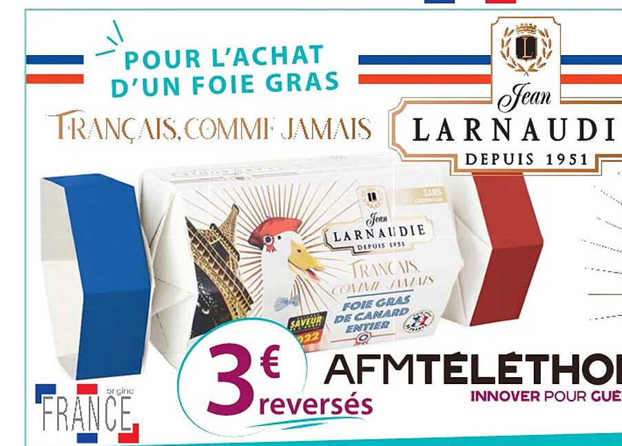 un foie gras jean larnaudi français comme jamais