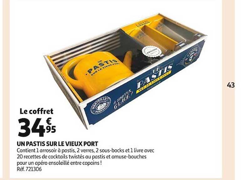 un pastis sur le vieux port