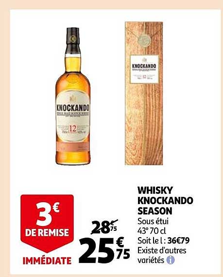 whisky knockando season